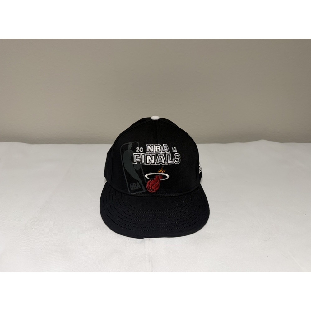 Adidas Miami Heat 2012 NBA Finals Hat Black Mens One Size FitMax 70 Climalite